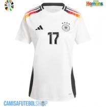 Camisa de time de futebol Alemanha Florian Wirtz #17 Replicas 1º Equipamento Europeu 2024 Manga Curta